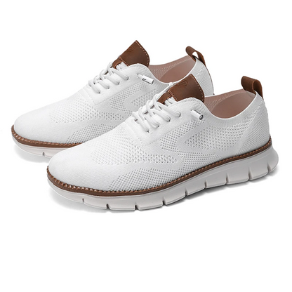 MAXON™ White Stylish Mesh Casual Shoes