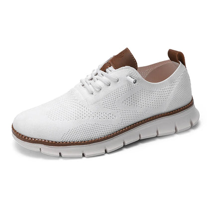 MAXON™ White Stylish Mesh Casual Shoes