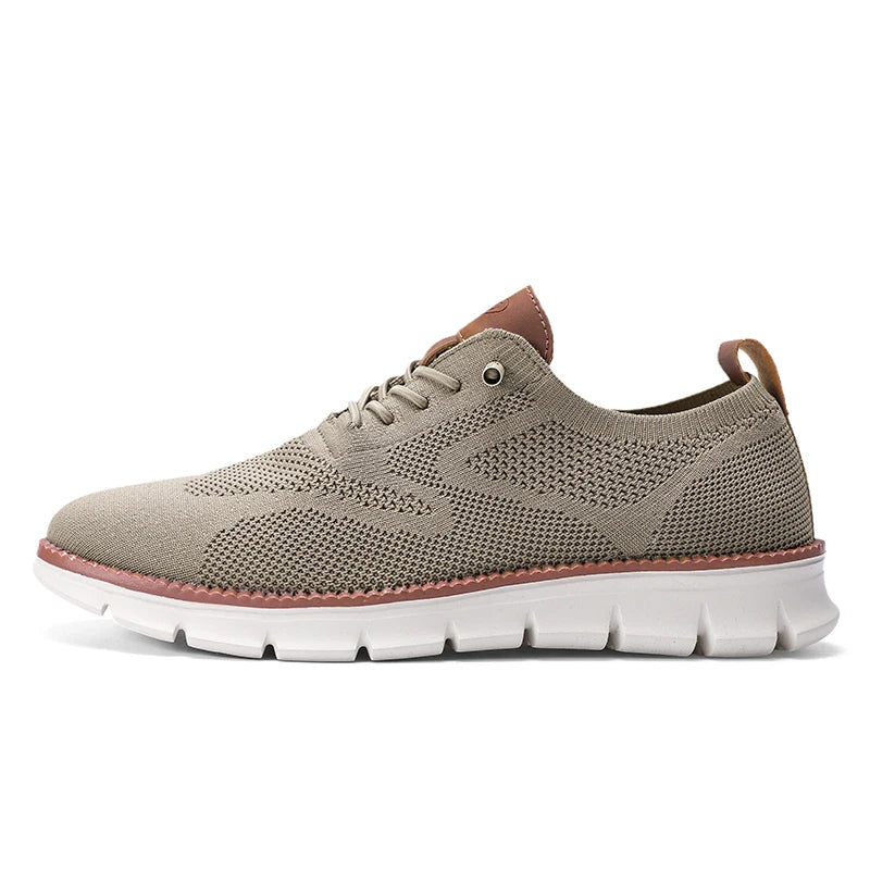 MAXON™ Khaki Stylish Mesh Casual Shoes