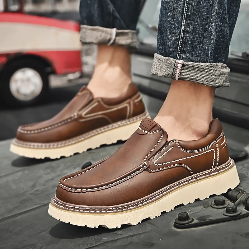 MAXON™ Brown Luxury PU Leather Oxford Shoes