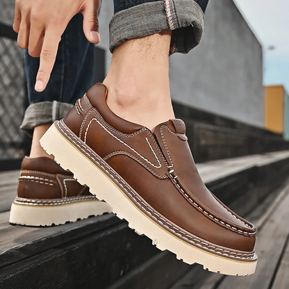 MAXON™ Brown Luxury PU Leather Oxford Shoes
