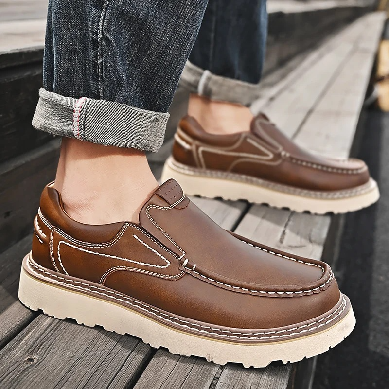 MAXON™ Brown Luxury PU Leather Oxford Shoes
