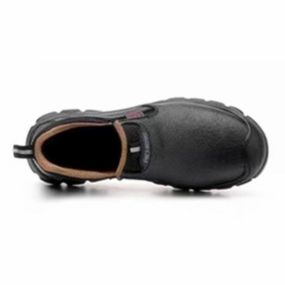 MAXON™ Black Steel Toe Cushion Work Safety Shoes