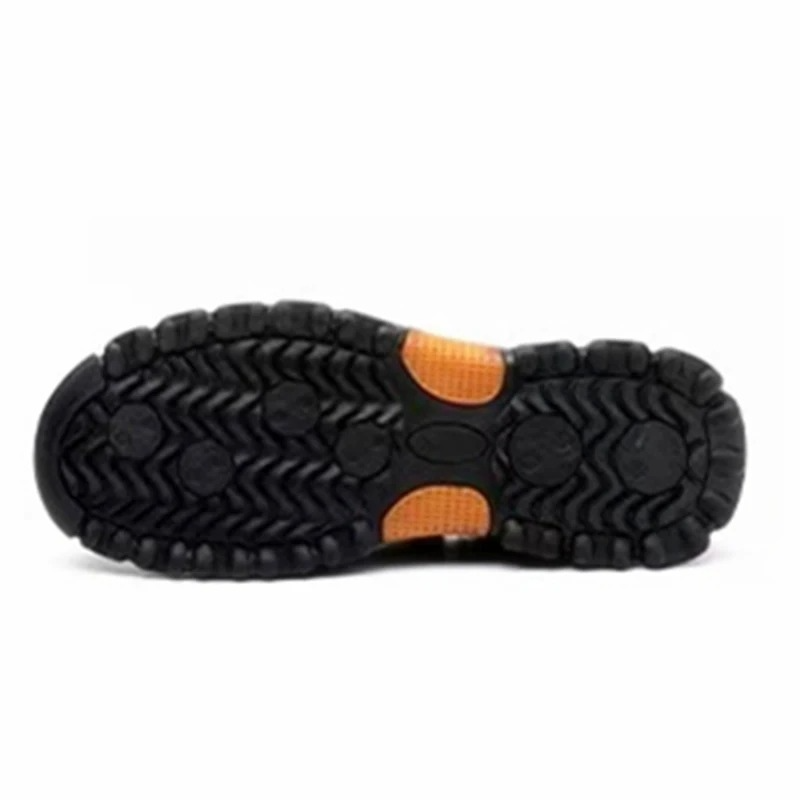 MAXON™ Black Steel Toe Cushion Work Safety Shoes