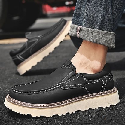 MAXON™ Black Luxury PU Leather Oxford Shoes