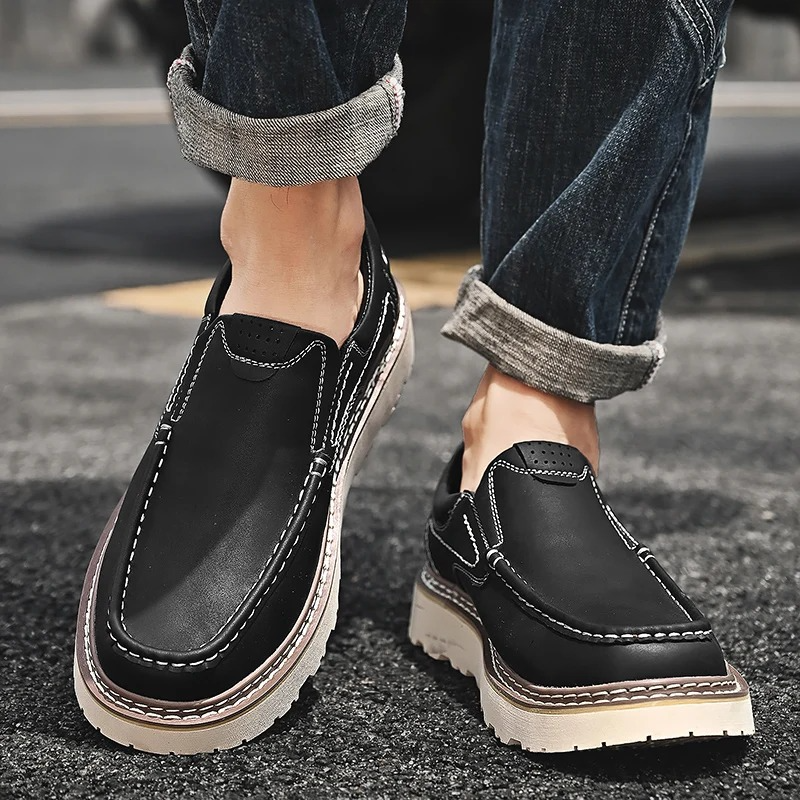 MAXON™ Black Luxury PU Leather Oxford Shoes