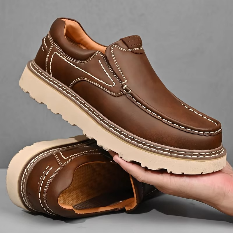 MAXON™ Brown Luxury PU Leather Oxford Shoes